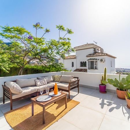 A Terrace With Sea View, 2 Bedrooms Apartment In Benalmadena Luaran gambar
